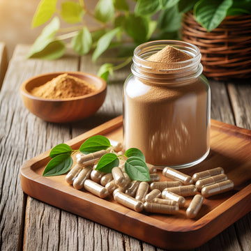 Ashwagandha Powder and Capsules