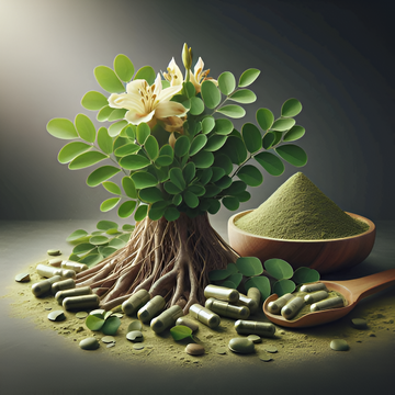 Moringa Powder and Capsules | Caveman Organics