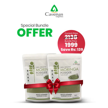 Double Power – Moringa Powder Bundle (2 × 200g Packs)