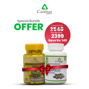 Strength & Calm Bundle – Ashwagandha Gold + Moringa Capsules