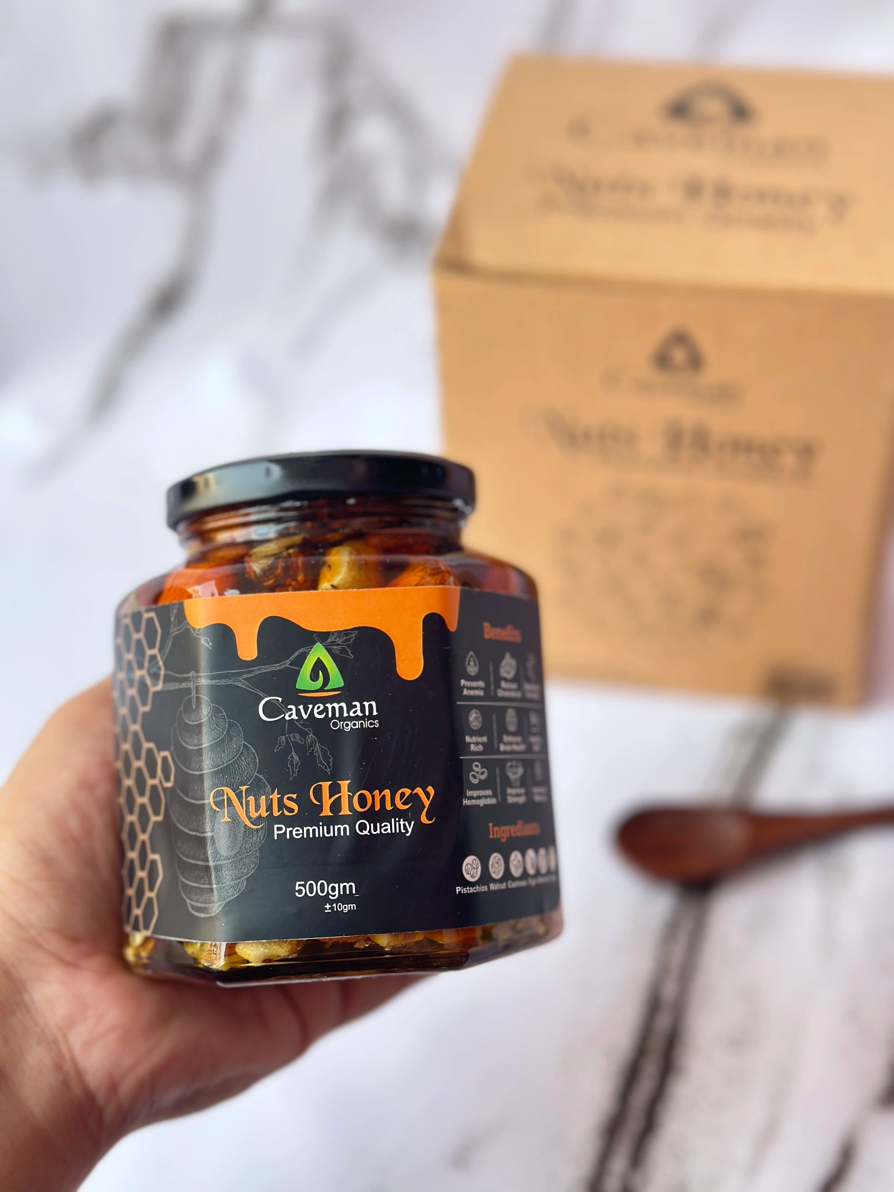 Nuts Honey – Caveman Organics