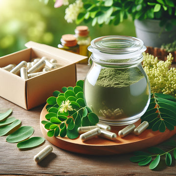 Moringa Powder and Capsules