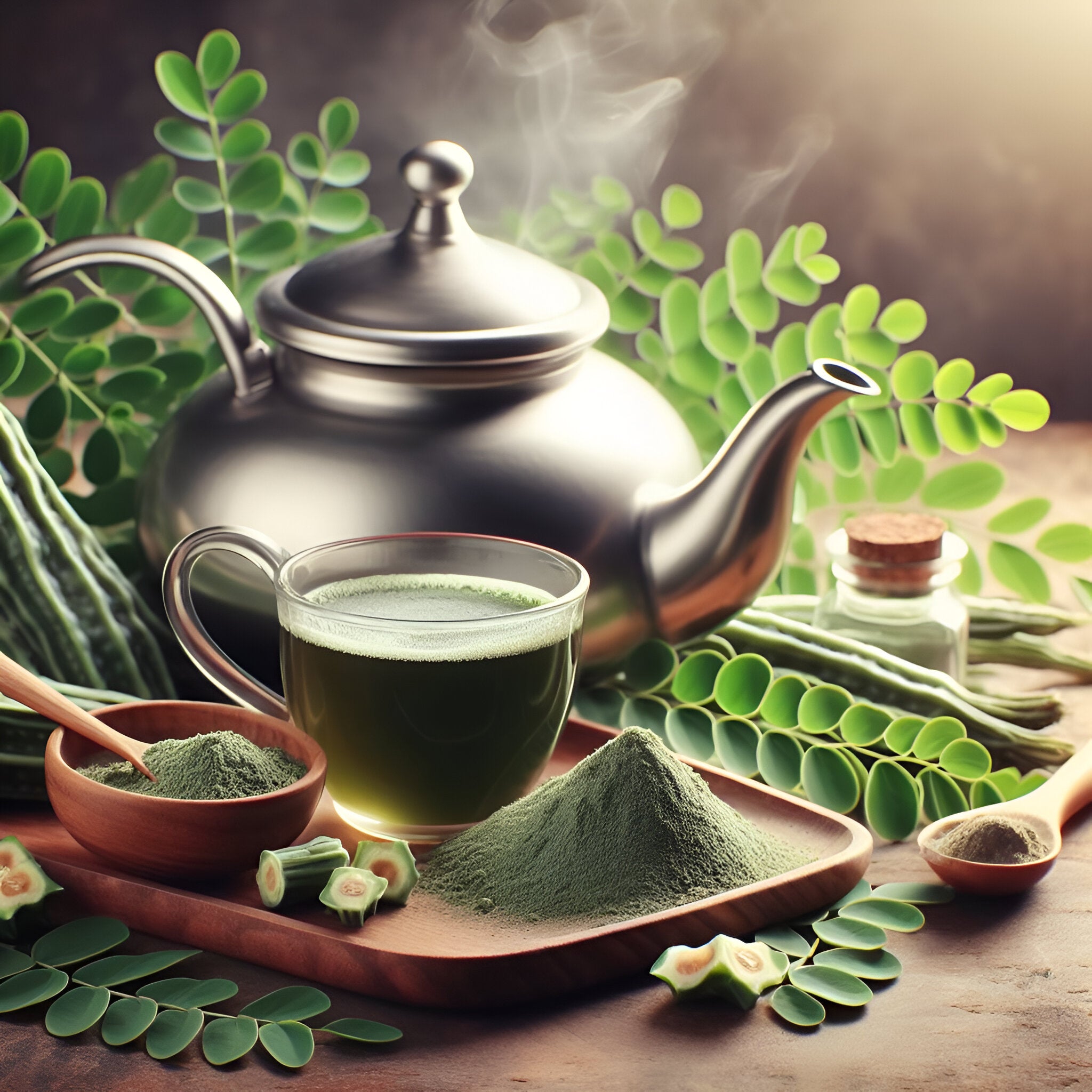 Can I boil moringa powder and drink it?