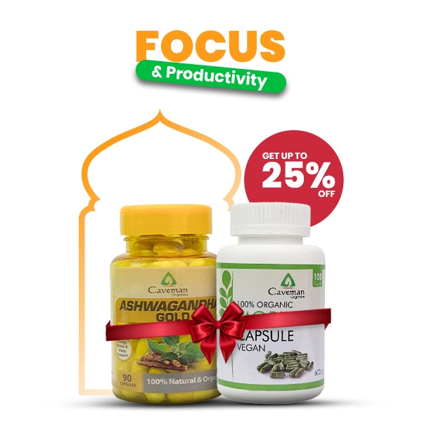 Strength & Calm Bundle – Ashwagandha Gold + Moringa Capsules