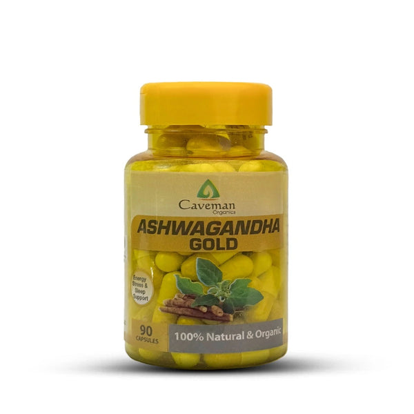 Ashwagandha Gold Capsules — Daily Wellness & Herbal Vitality Support