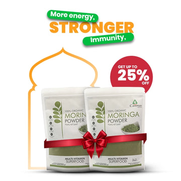 Double Power – Moringa Powder Bundle (2 × 200g Packs)
