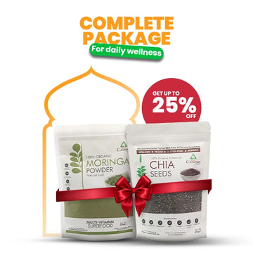Power Duo – Moringa Powder + Chia Seeds Bundle