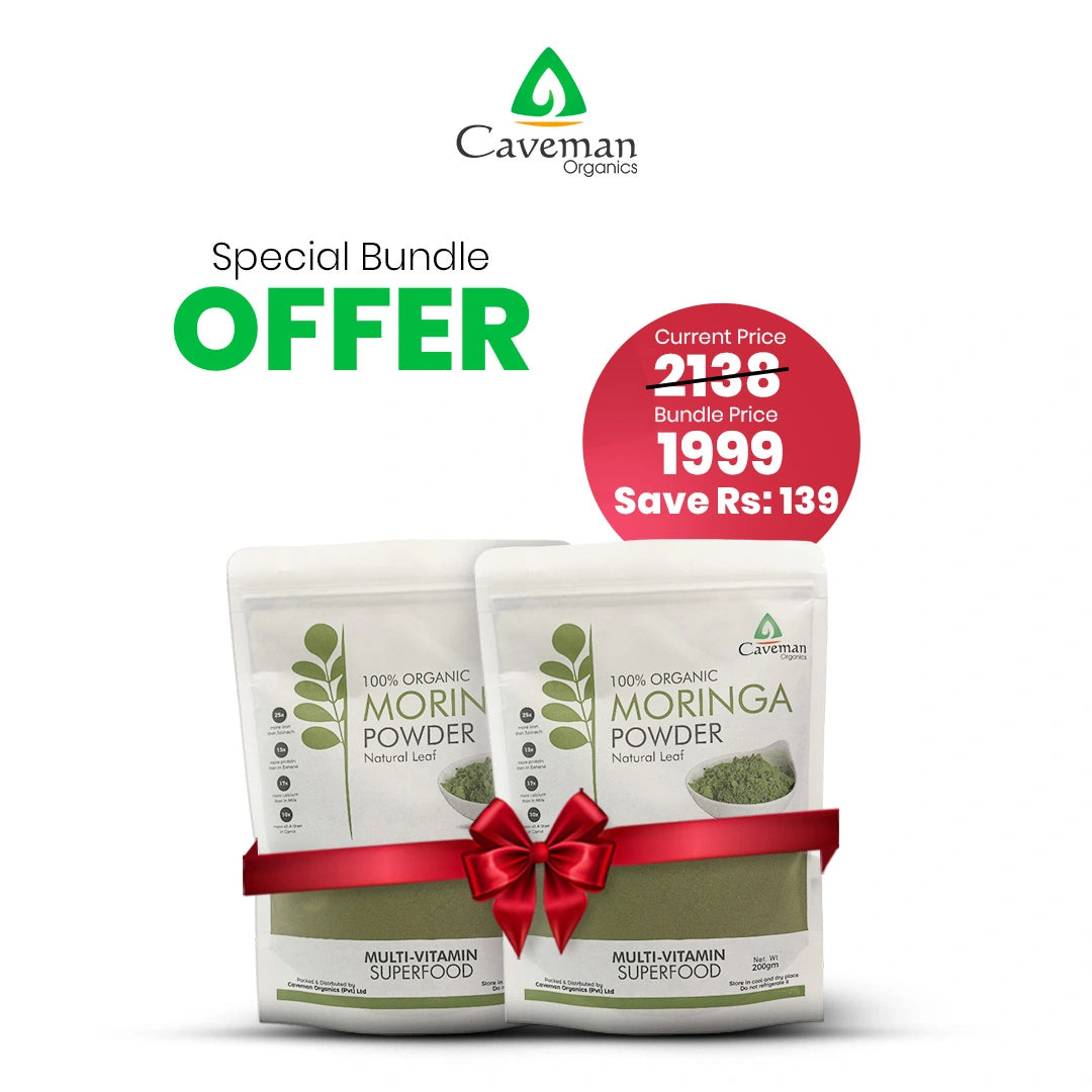 Double Power – Moringa Powder Bundle (2 × 200g Packs)