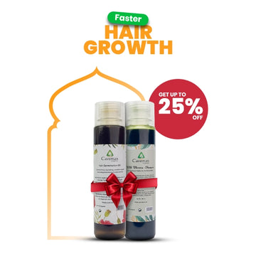 Premium Hair Revival Bundle – Hair Germination Oil + Wild Blossom Shampoo